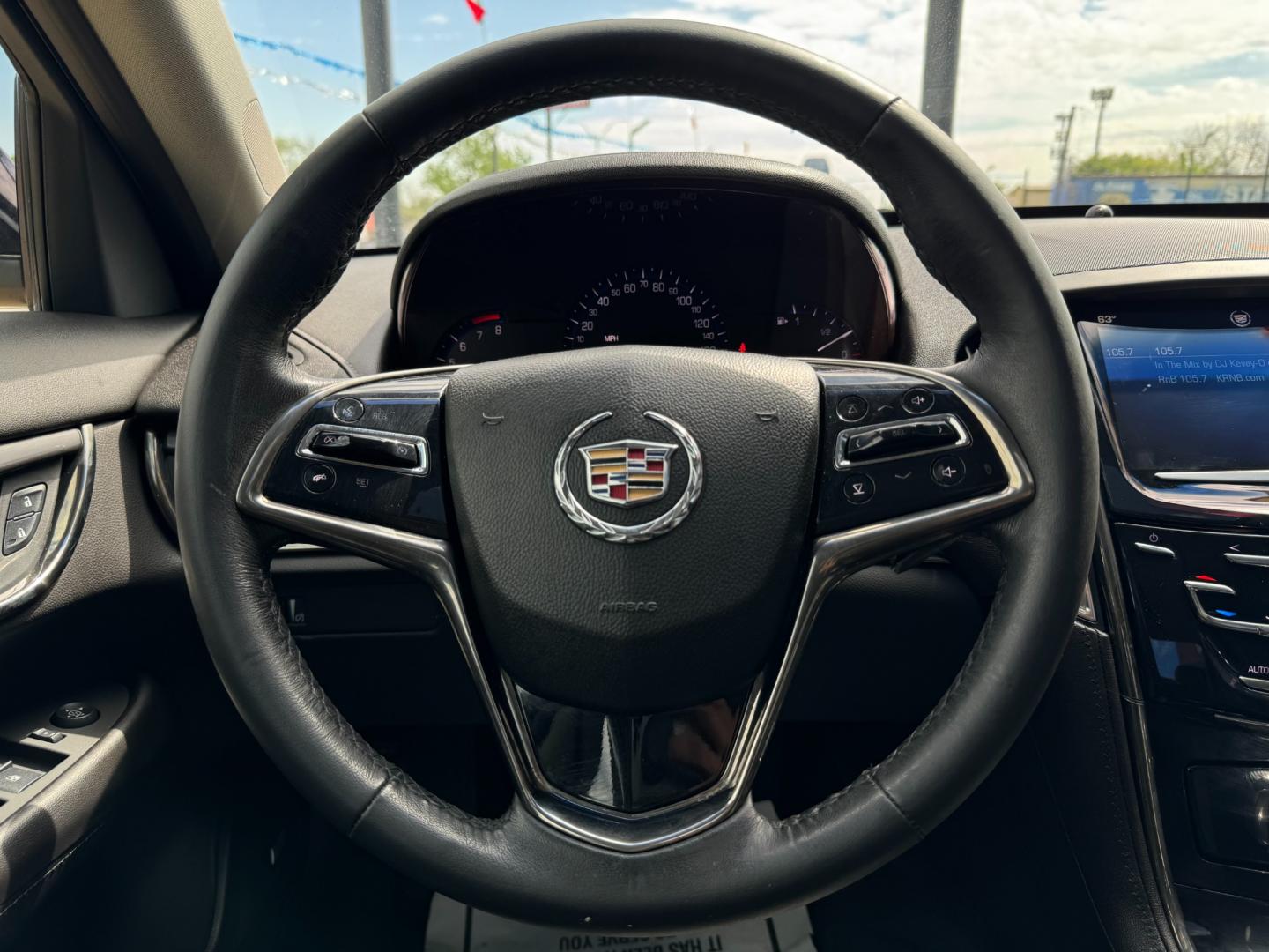 2013 BLACK CADILLAC ATS BASE (1G6AA5RX3D0) , located at 5900 E. Lancaster Ave., Fort Worth, TX, 76112, (817) 457-5456, 0.000000, 0.000000 - Photo#18